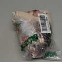 Dressever Summer Cocktail Dress V-Neck Adjustable Spaghetti Strap Chiffon Sundress (Medium, Beige Flower)