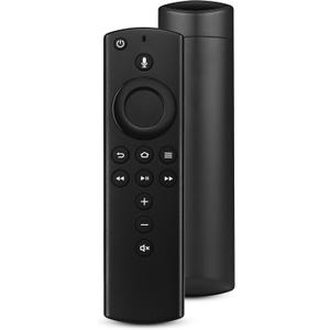 Replacement Voice Remote Control Fit for Smart TV (2nd Gen/3rd Gen), (HD/4K Max/4K/Lite), Cube, Smart TV (3rd Gen, Pendant Design), Not for Roku All Black