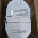 Horavie Small Single Serve Coffee Maker, Fast Brew One Cup Coffee Machine for K Cup and Grounds, 6 to 12 oz. Brew Sizes, Capsule Coffee Machine with Descaling Reminder and Viewing Tank, White