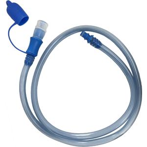 Hydration Bladder Universal Tube, Food Grade Silicone Mouthpiece, Straw Tube Length 39inches,Not Applicable to CamelBak (Blue)