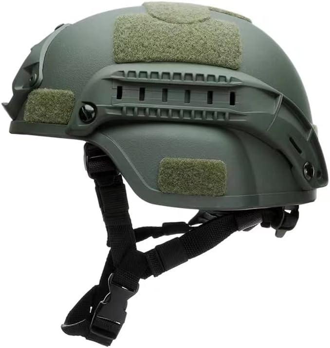 LEJUNJIE MICH 2000 Fast Helmet PJ Style Airsoft Helmets Tactical Helmet for Paintball Outdoor Sports Hunting Shooting (OD)