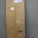 DUMOS 47x14 Full Length Mirror Over The Door, Wall Mounted Full Body Mirror, Door Hanging Metal Aluminum Alloy Frame Dressing Mirror for Bedroom, Living Room, Entryway, Black