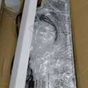 Large Chicken Coop Heater Lamp 400W, 12000H Carbon Fiber Chicks Brooder Plate with Adjustable Temperature & Height, Safe Overheat Protection, Ideal for Up to 60 Chicks, Poultry 14x5.6x3 inch