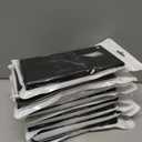 10 x for Samsung Galaxy S24 Ultra Case, Heavy Duty Shockproof Protective Phone Case with Dual Layer Protection (Black)
