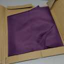 sancua Round Tablecloth - 60 Inch - Water Resistant Spill Proof Washable Polyester Table Cloth Decorative Fabric Table Cover for Dining Tables, Buffet Parties and Camping, Purple