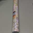 Abyssaly Peel and Stick Wallpaper Vintage Wallpaper Floral Contact Paper for Bedroom Shelf Liner Decor (Pink Rose, 17.7" x 275")