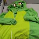 Adult Raccoon Lizard Crow Onesie Pajamas Halloween Christmas Cosplay Costume Women Men (Large)