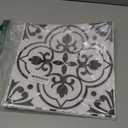 Alow Peel and Stick Floor Tile: 10 Pcs Black and White Peel and Stick Flooring Waterproof, Self-Adhesive Removable Vinyl Flooring 11.8In by11.8In for Bathroom,Kitchen