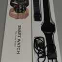 Smart Watch for Men Women Fitness: Make Answer Call Waterproof Digital Mens Watches Running Pedometer Smartwatch Android Phone iPhone Samsung Compatible Sleep SpO2 Heart Rate Monitor Step Tracker (Black)