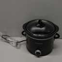 Crockpot 2-Quart Classic Slow Cooker Small Slow Cooker Black