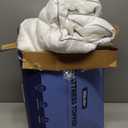 Mattress Topper Queen,Extra Thick Mattress Pad Cover for Back Pain,Cooling Mattress Protector with 8-21 Inch Deep Pocket,Overfilled Down Alternative Filling (White)