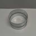 Vent Systems 6'' Inch Galvanized Steel Duct Connector - Round Ventilation Duct Extension - Metal Vent Coupler - Metal Hose Coupling - Galvanised Pipe Connector