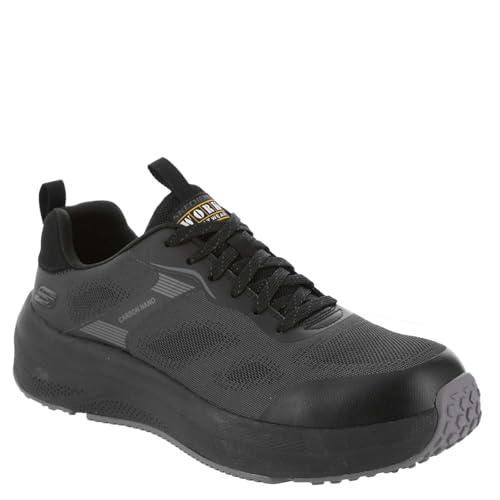 Skechers Men's Work Transporter Iite Industrial Shoe, Black, 10.5