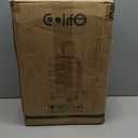 Coolife Luggage Suitcase Carry-on Hardside Travel Luggage TSA Lock Spinner Telescopic Handle