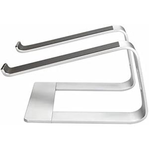 DOITOOL Laptop Stand Aluminum Alloy Cooling Stand Non-Slip Pads Portable Ventilated Laptop Holder for Home Office Travel Lightweight Durable Design