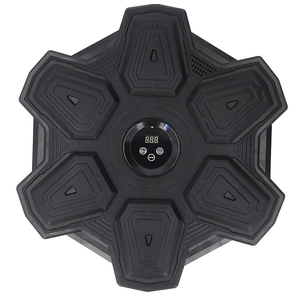 Keenso Music Boxing Machine, Intelligent Electronic Punch Equipment with Adjustable Boxing Gloves for Home Gym