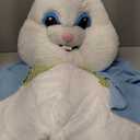 Morph Easter Bunny Costume Adult Deluxe Rabbit Mascot Outfit for Men - Perfect for Easter Costumes and Events (Large)