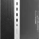 HP EliteDesk 800 G3 Small Form Desktop, Intel Core 7th Gen i5 7500 3.4Ghz, 16GB DDR4 RAM, 128GB SSD Hard Drive, USB Type C, Windows 10 Pro 