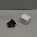 Nema SS 2-50P 50Amp 125/250V Twist Lock Marine Shore Power Inlet with Weatherproof Cover. Heavy Duty 50Amp Camper Boat Assembly Plug, ETL Verified Black