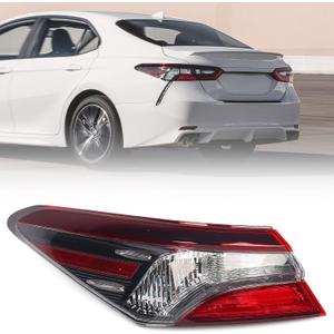 Huray Tail Light Assembly for Toyota Camry 2021-2022 Tail Lamp Replacement 81560-06A20 Driver Side (Left)
