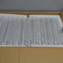 12 Pack Shoe Boxes, Acrylic Clear Shoe Boxes,360Clear Plastic Stackable Shoe Display Box, Larger Shoe Storage Boxes, Shoe Containers, fit up to Us size 14 (Side Open)