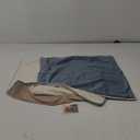 MONDAY MOOSE Decorative Throw Pillow Covers Cushion Cases, Set of 2Soft Velvet Modern Double-Sided Designs, Mix and Match for Home Decor, Pillow Inserts Not Included (18x18 inch, Beige/Light Blue)