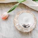 Alipis Tea Pot Ceramic Lid Replacement 1.14 Inch Porcelain Cover for Tea Cup Gaiwan Bowl Household Teapot Accessories