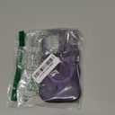 [Magnetic Stand & Wave Frame] Case for Samsung Galaxy S24 /S25 [Fit for MagSafe] [Military Drop Protective] Not Yellowing Translucent S24/S25 Phone Ring Cover for Women Men 6.2" Purple