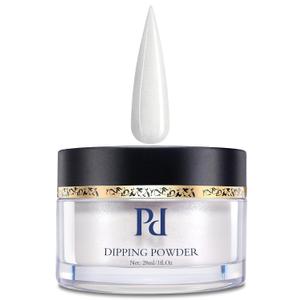Pretty Diva Dipping Powder - Pure Milky White Dip Powder for Nails