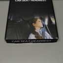 QRabbit Adjustable Car Headrest Pillow, U-Shaped Head Support Neck Pillows, Car Travel Sleeping Headrest Pillow for Kids & Adults Head Support, Only Suitable for Car Seat with 2 Poles