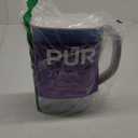 PUR 7-Cup Water Pitcher, 1 Genuine Filter, Cleaner, Great-tasting Water, Dishwasher Safe, Powerful, Faster Filtration, LockFit Cap Design - White