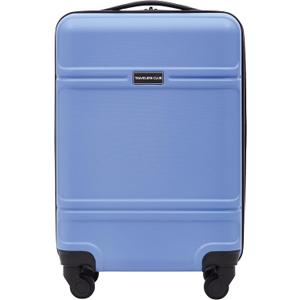 Travelers Club Spinner Luggage, Skyline Blue, 22-Inch Carry-On
