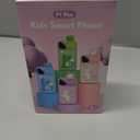 Kids Smart Phone for Boys with 32G Card & Holographic Pyramid, Christmas Birthday Gifts for Age 3-10 Kids Toys Cell Phone, 2.8" Touchscreen Toddler Learning Toy, Dual Lens, Music Player(Blue Dinosaur)