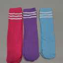 Zando 3 Pairs Kids Soccer Socks Baseball Softball Socks Youth Athletic Socks Boys Girls Knee High Socks