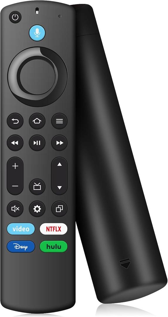 Replacement Voice Remote for Fire Smart Stick 4K/4k Max(1st/2nd Gen),Stick(2nd/3rd Gen)/Lite/HD,TV Cube,Remote for 3rd Gen,Omni,QLED Series,Some TCL,Hisense Smart TVs