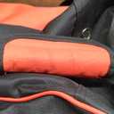 Bowling Bag with Wheels Double Roller 2 Ball Bowling Separate Shoe Compartment and Oversized Accessory Pocket, 36.6" Extendable Handle. (RED)