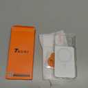 TAURI Original Design for iPhone 17 Pro Max Case, Compatible with MagSafe with Screen Protector, Anti-Yellowing Military-Grade Protection Shockproof Magnetic iPhone 17 ProMax Case, Clear White