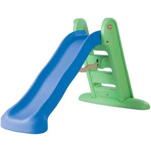 Little Tikes Easy Store Large Slide , Blue/Green