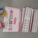 American Mahjong Tile Set, 160 Engraved Tiles with Mah-jongg Accessories and Tile Bag, Mahjong Set for Beginners