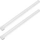ERETOW 55 Watts UV Light Bulb, 2G11 Base 4-Pin Lamp for Pond Filter and Aquarium Clarifier, Compatible with Jebao PU55/CW55, SUNSUN 55W UV Clarifier (2 Pack)