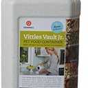 Gamma Vittles Vault Airtight Square Pet Food Container Holds 4-6 lbs - 5.5" L x 5.5" W x 11.25" H