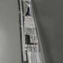 LazBlinds No Tools No Drill Cordless 1" Vinyl Mini Blinds, 100% Blackout Blinds for Indoor Windows, Room Darkening Privacy Window Blinds and Shades for Interior, 30 1/2" W x 64" H, White
