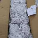 Riakrum 25ft-4072 LEDs Flagpole Christmas Tree Lights Outdoor Decorations with Star Topper, 8 Lighting Modes Pre-lit LED Flag Pole Christmas Tree Lighted Multicolor, Xmas Outside Yard Decoration