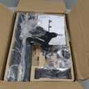 monTEK Stable Stacked Dual Monitor Stand, Heavy-Duty Vertical Monitor Mount for 17-32 inch Screen, Full Motion Arm with Tilt, Swivel, Rotation, Up to 22 lbs per Arm, Solid V-Shaped Base, VESA 100100