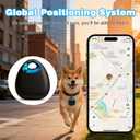 GPS Tracker for Dogs & Cats Waterproof, Lightweight, Mini Real-Time Pet Locator with 1-Year Battery, No Subscription or SIM Required, Track History, iOS & Android Compatible Now 2026