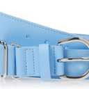 Under Armour womens Softball Belt (One Size, (475) Carolina Blue / Carolina Blue / White)