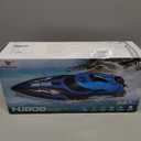 14 inch Big RC Boat Remote Control Boat for Kids and Adults, 25 KPH Fast RC Speed Boat with Two 1100mAh Batteries, Waterproof Toy Boats for Lakes Pools & River