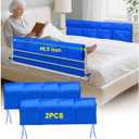Bed Rail Padding Cushion for Hospital Bed Rails Pads Covers for Elderly Adults Safety Bed Guard Side Rails Bumper Sides Half Rail Cover Seniors Medical Bed Railings Pads Barrier Protector - 2PCS