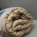 Bedsure Oversized King Comforter Set, Khaki Soft Prewashed Bedding for All Seasons, 3 Pieces GentleSoft Bed Set, 1 Lightweight Comforter (120"x98") and 2 Pillowcases (20"x36")