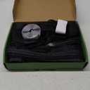 Upgraded Magnetic Screen Door, Heavy Duty Fiberglass Mesh, Quick Close Full Strip Magnets, Door Screen Magnetic Closure for Single Door Size 36 x 80 Inch, Screen Door Size 39 x 82 Black